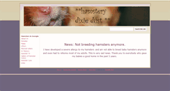 Desktop Screenshot of georgiahamsters.com